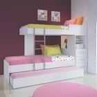 Treliche Solteiro 3 Gavetas Caetano Branco