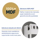 Treliche Solteiro Com Escrivaninha  Branco