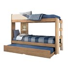 Treliche Solteiro Indy Espresso Móveis Amêndoa/off White