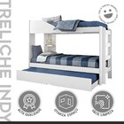 Treliche Solteiro Indy Espresso Móveis Branco