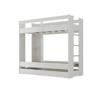 Treliche Solteiro Nassau 1 Prateleira Espresso Móveis Branco