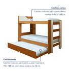 Treliche Solteiro Onix Espresso Móveis Cinamomo/off White