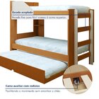 Treliche Solteiro Onix Espresso Móveis Cinamomo/off White