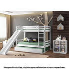 Treliche Teen Play Com Escorregador Branco - Casatema