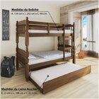 Treliche Torneada Kingston Em Madeira Maciça Casatema Madeira