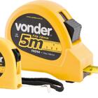 Trena Aço 5mx19mm Curta C/ Trena Chaveiro 2m Tcv2005 Vonder