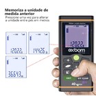 Trena Digital A Laser Distância 40 Metros
