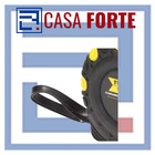 Trena Emborrachada Fita Metrica Com Trava 5 Metros X 19mm