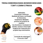 Trena Emborrachada Profissional Bomder 7.5mt X 25mm Magnetica