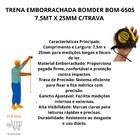 Trena Emborrachada Profissional Bomder 7.5mt X 25mm Magnetica