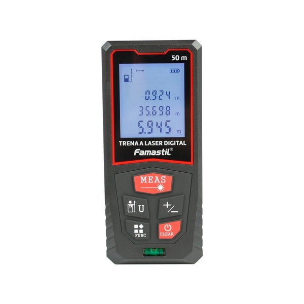 Trena Laser Digital Famastil Profissional Com Cordão 50m