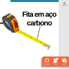 Trena Profissional Aço Emborrachada Starfer 3m X 16mm