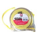 Trena Transparente 10m X 24mm Fita Amarela Trava C/ Fivela