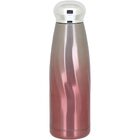 Trenton Garrafa Térmica 22x6x6cm 380ml Inox Rosa Parede Dupla