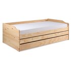 Tri Cama Lotar 2 90x190cm Madeira Maciça Amarelo Madeira