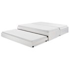 Tri Cama Solteiro Em Madeira Maciça Branco