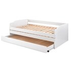 Tri Cama Solteiro Em Madeira Maciça Branco