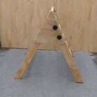 Triângulo Pikler - Desmontável Natural - Acabamento Em Verniz