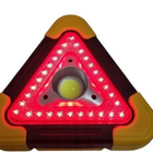 Triangulo Sinalizador Led Recarregável Multiuso Emergência