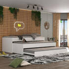 Tricama Com Colchão Incluso Multimóveis Fg0739 Branco