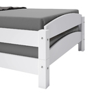 Tricama Solteiro Empilhável Laqueado Branco Casatema