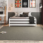 Tricama Solteiro Empilhável Laqueado Branco Casatema