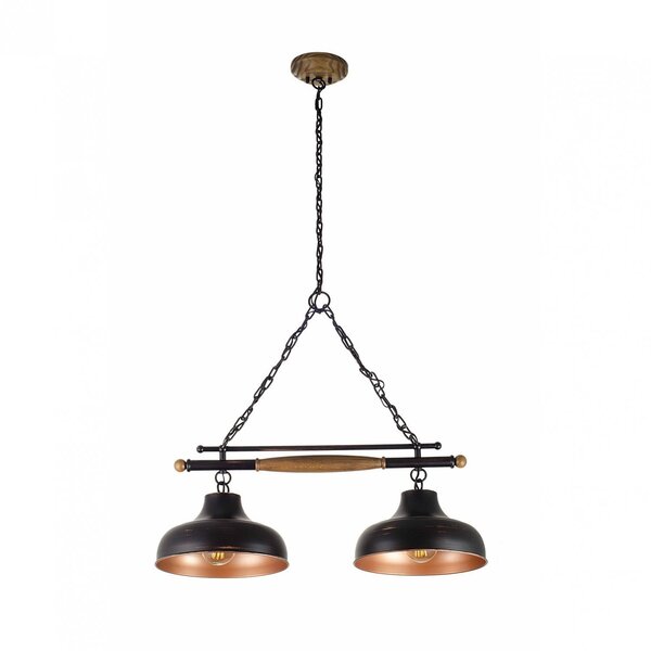 Trilho Brooklyn 2l Madelustre Preto E Cobre