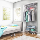 Trilho Cromado 1,30x30x2,40cm Fico