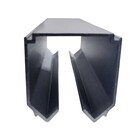 Trilho de Encaixe Superior 3000mm até 60kg Prata Decal