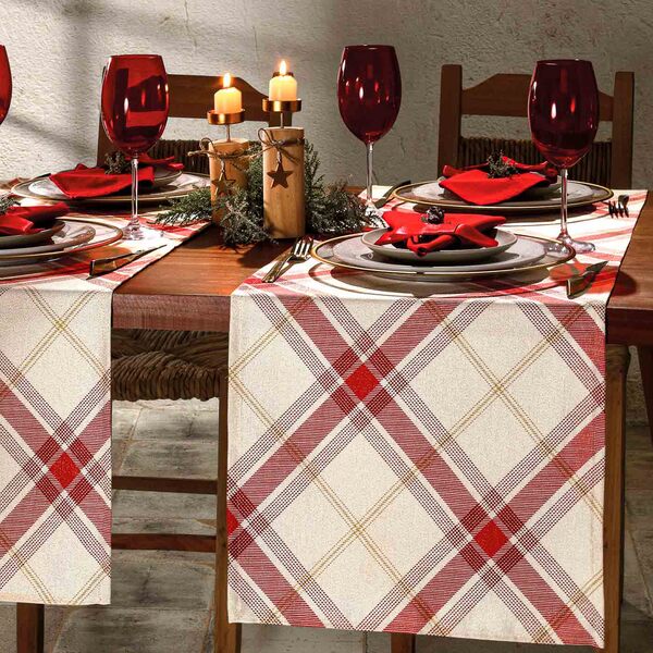 Trilho De Mesa Dohler Celebra Estampado 45cm X1,60m Natal 99