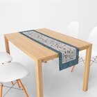 Trilho De Mesa Elementos Minimalistas 1.45m X 45cm Único