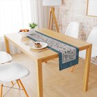 Trilho De Mesa Elementos Minimalistas 1.45m X 45cm Único