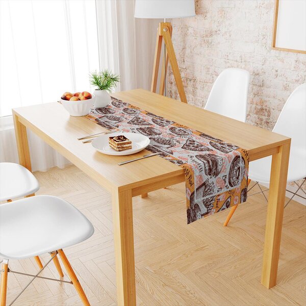 Trilho De Mesa Fast Food 1.45m X 45cm Único