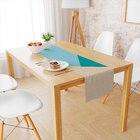 Trilho De Mesa Geométrico Color 1.45m X 45cm Único