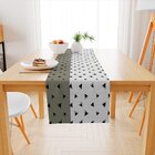 Trilho De Mesa Mini Triângulos 1.45m X 45cm Único