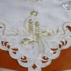 Trilho De Mesa Natalino Bordado Inglês 40x140 Lumier