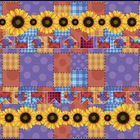 Trilho De Mesa Patchwork Girassol