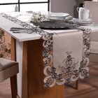 Trilho De Mesa Renda 40x140 Bordado Inglês Tessi Barcelona