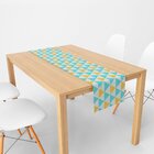 Trilho De Mesa Triângulos 1.45m X 45cm Único