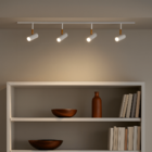 Trilho de Teto Amaya com 1 metro e 4 Spots direcionáveis Bran