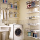 Trilho Duplo Encaixe 1M Branco