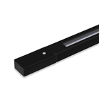 Trilho Eletrificado 1,5 Metros + 3 Spots Preto Led 4000k 7w B