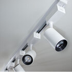 trilho eletrificado 1,5m + 5 spots 7w 3000k bivolt branco ST4