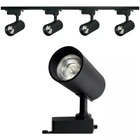 Trilho Eletrificado 1 Metro + 4 Spots Led 7w 4000k Apollo Pre