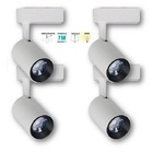 Trilho Eletrificado 1 Metro Branco Com 4 Spots Led 7w 3000k B