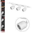Trilho Eletrificado 1m+ 3 Spot Led 7w Direcionavel Luz Branca