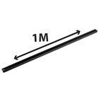 Trilho Eletrificado 1m + 2 Spot Led 7w 3000k Bivolt Preto