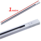 Trilho Eletrificado 1m + 3 Spots 7w 4000k Bivolt Branco St495