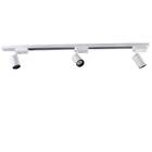 Trilho Eletrificado 1m + 3 Spots 7w 4000k Bivolt Branco St495