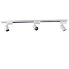 trilho eletrificado 1m + 3 spots 7w 6000k bivolt branco ST495